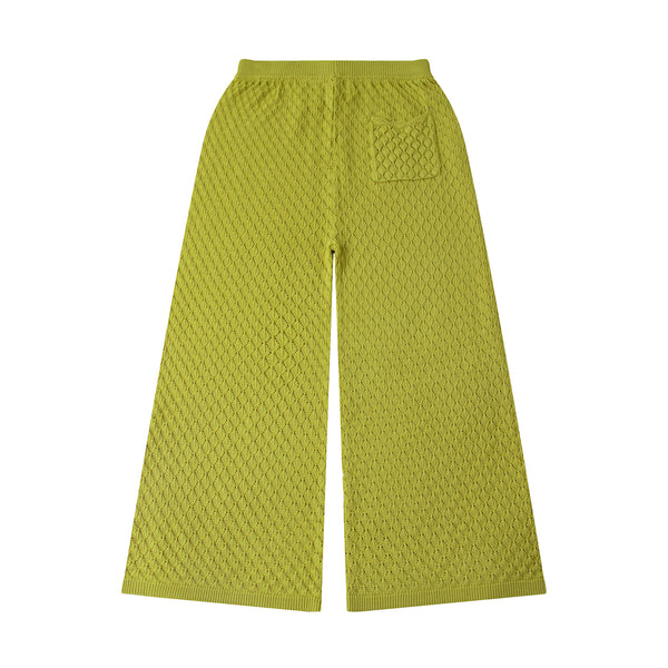 Textured Trousers Lime