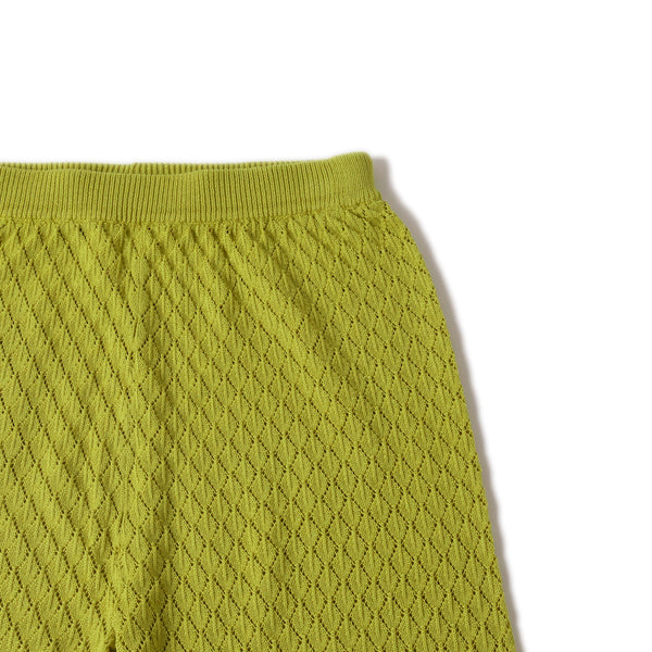 Textured Trousers Lime