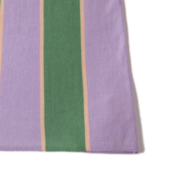 Stripe Dress Light Purple/Green