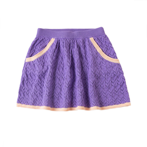 Sea Wave Skirt Purple