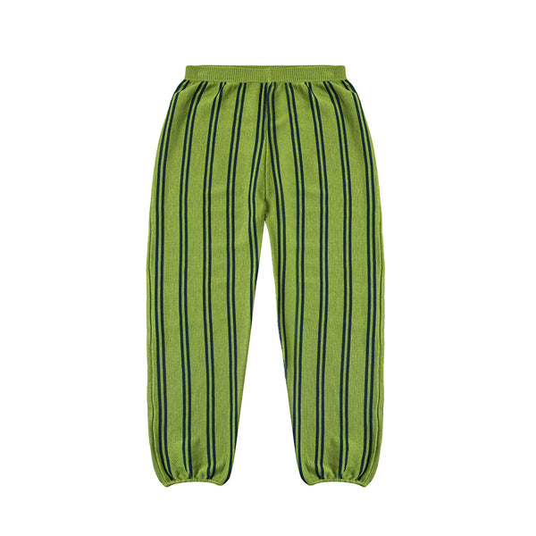 CASUAL TROUSERS LAWNGREEN/ MAVY