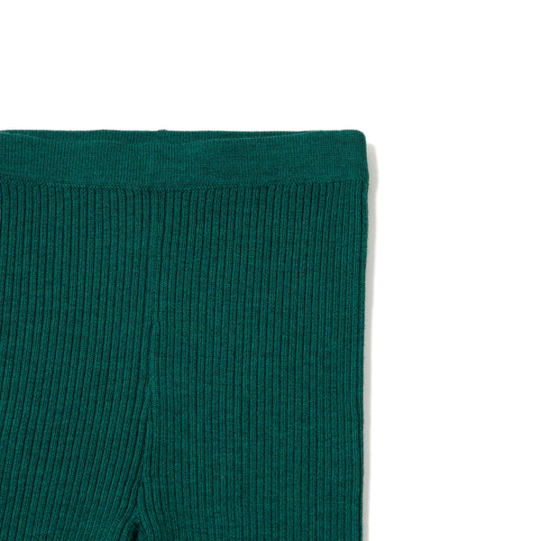 Ribbing Leggings Green