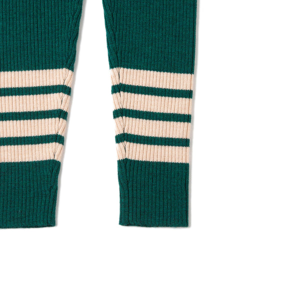 Ribbing Leggings Green