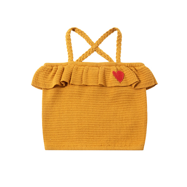 Little Heart Camisole Mustard