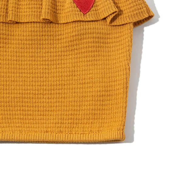 Little Heart Camisole Mustard