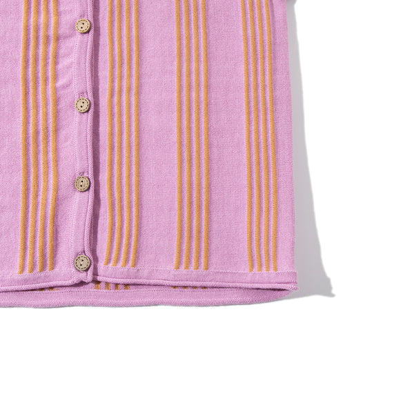 Stripe Blouse Lilac/Camel