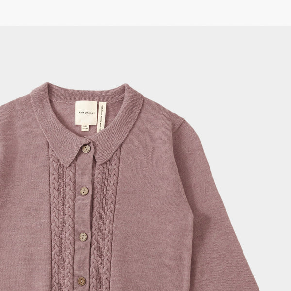 Cable Blouse Thistle