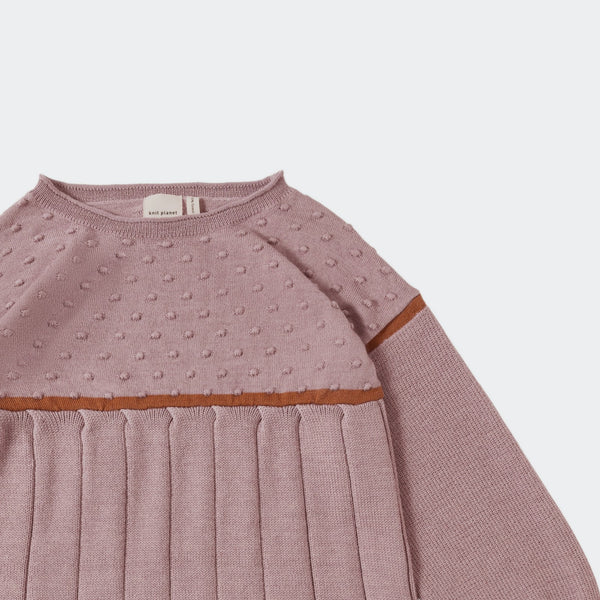 Textured Dress Thistle
