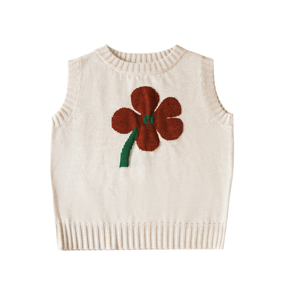 Floret Vest Cream