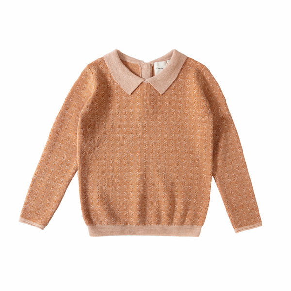 Fluffy Shirt Pastel Orange