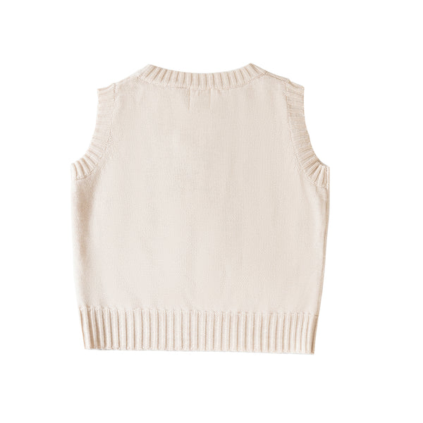 Floret Vest Cream
