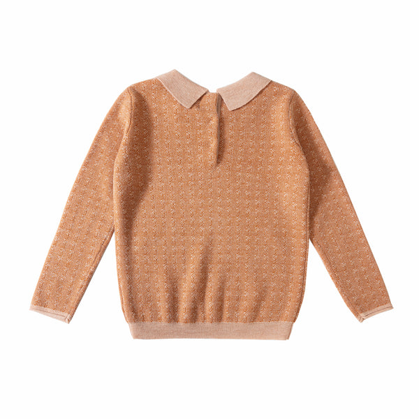 Fluffy Shirt Pastel Orange