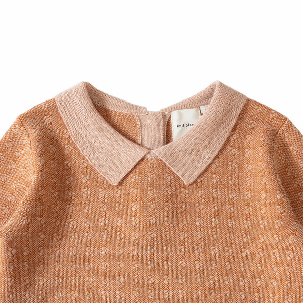Fluffy Shirt Pastel Orange