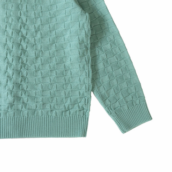 Collar Cardigan Pastel Green