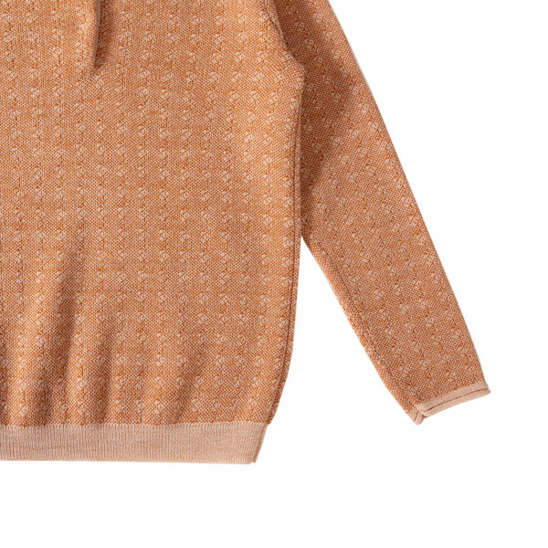 Fluffy Shirt Pastel Orange