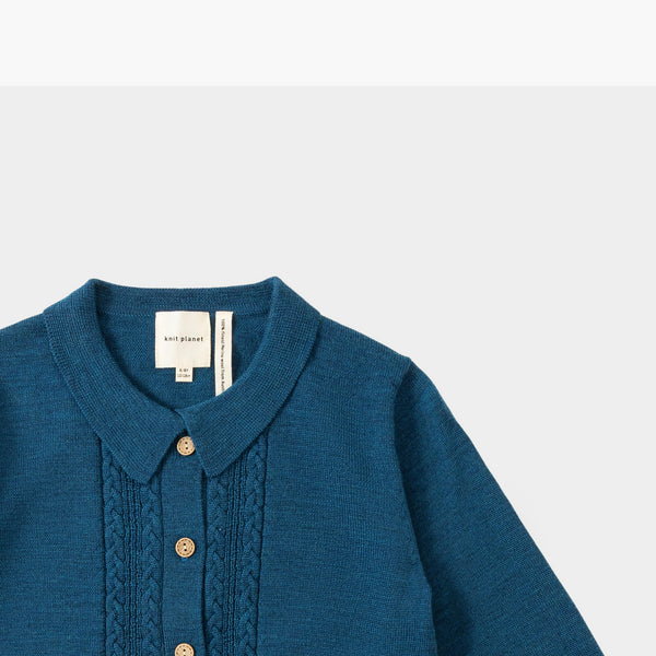 Cable Blouse Denim