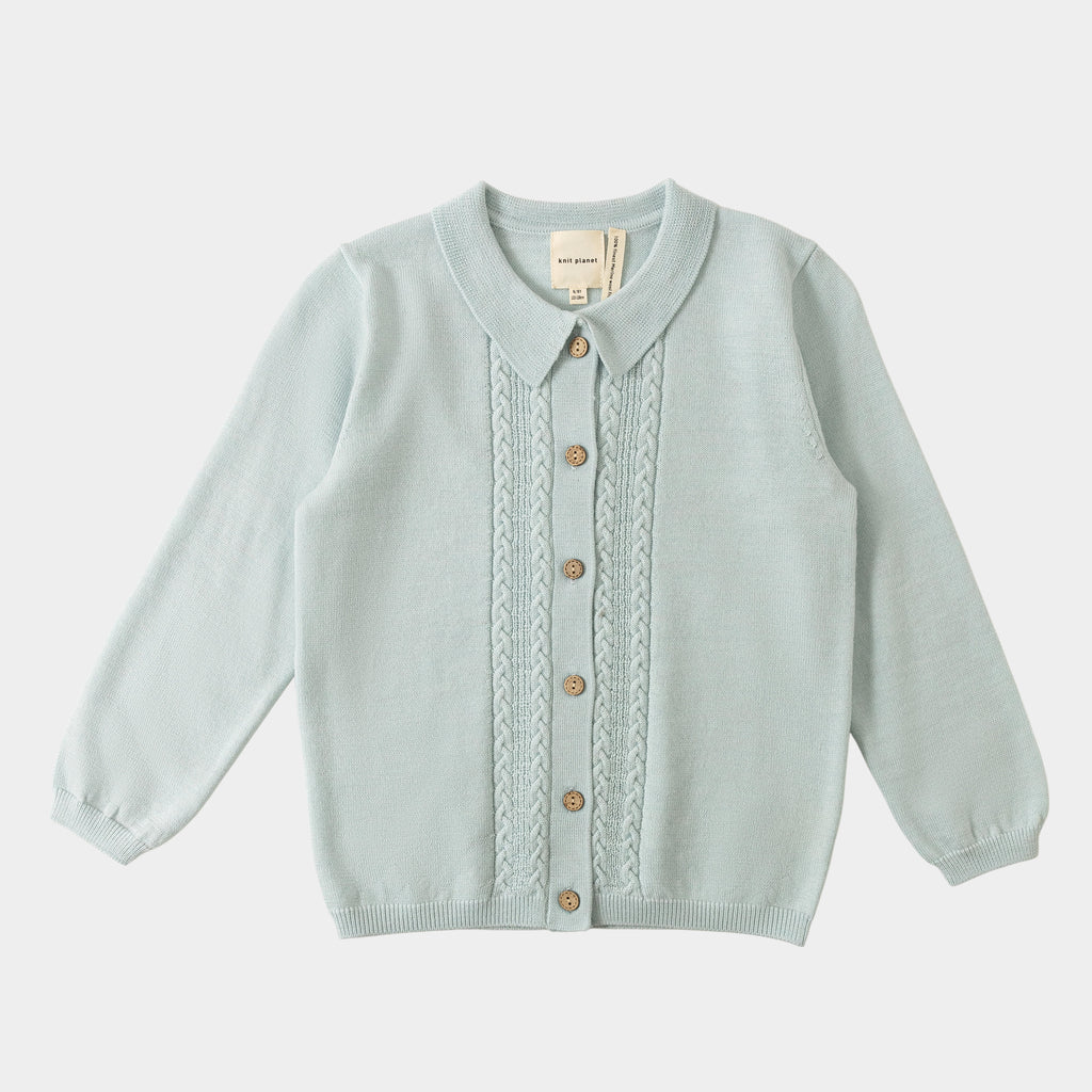 Cable Blouse Mist