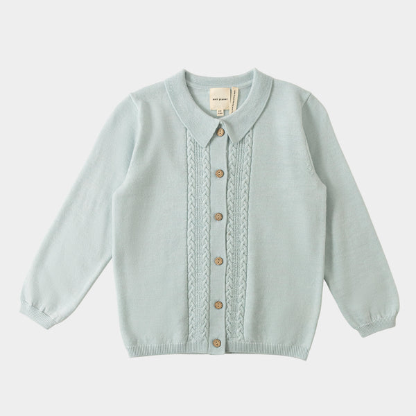 Cable Blouse Mist