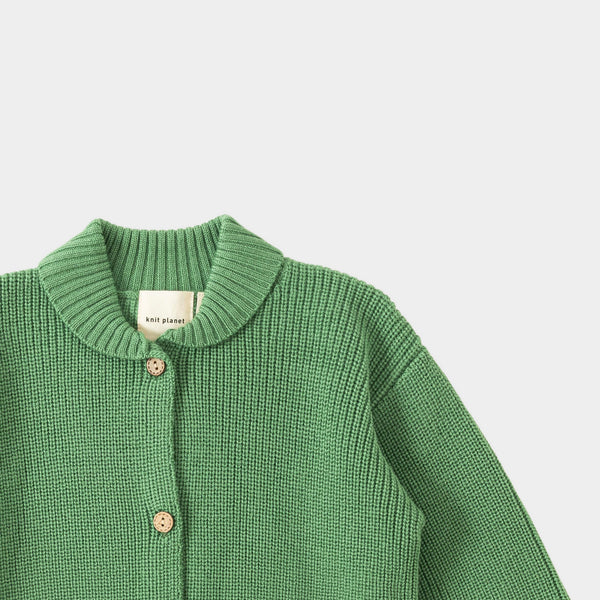 Kitten Cardigan Green