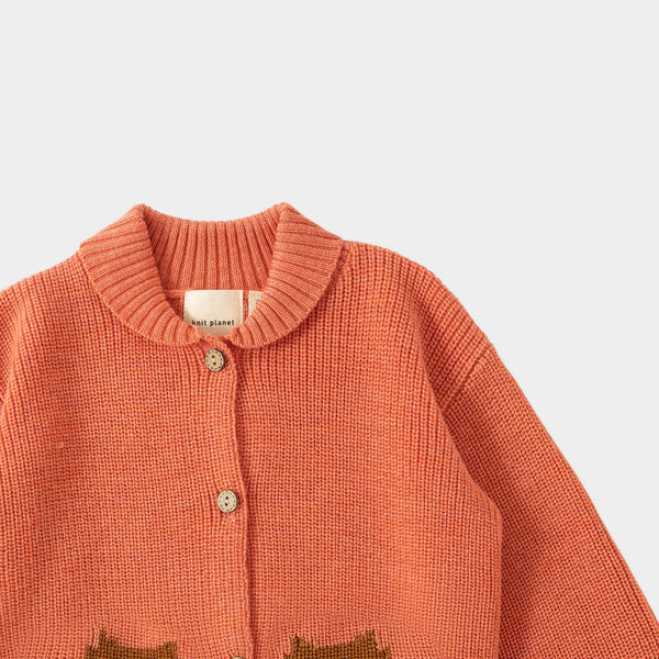 Kitten Cardigan Peach