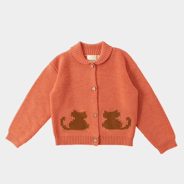 Kitten Cardigan Peach