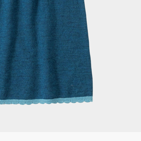 Petal Pinafore Denim