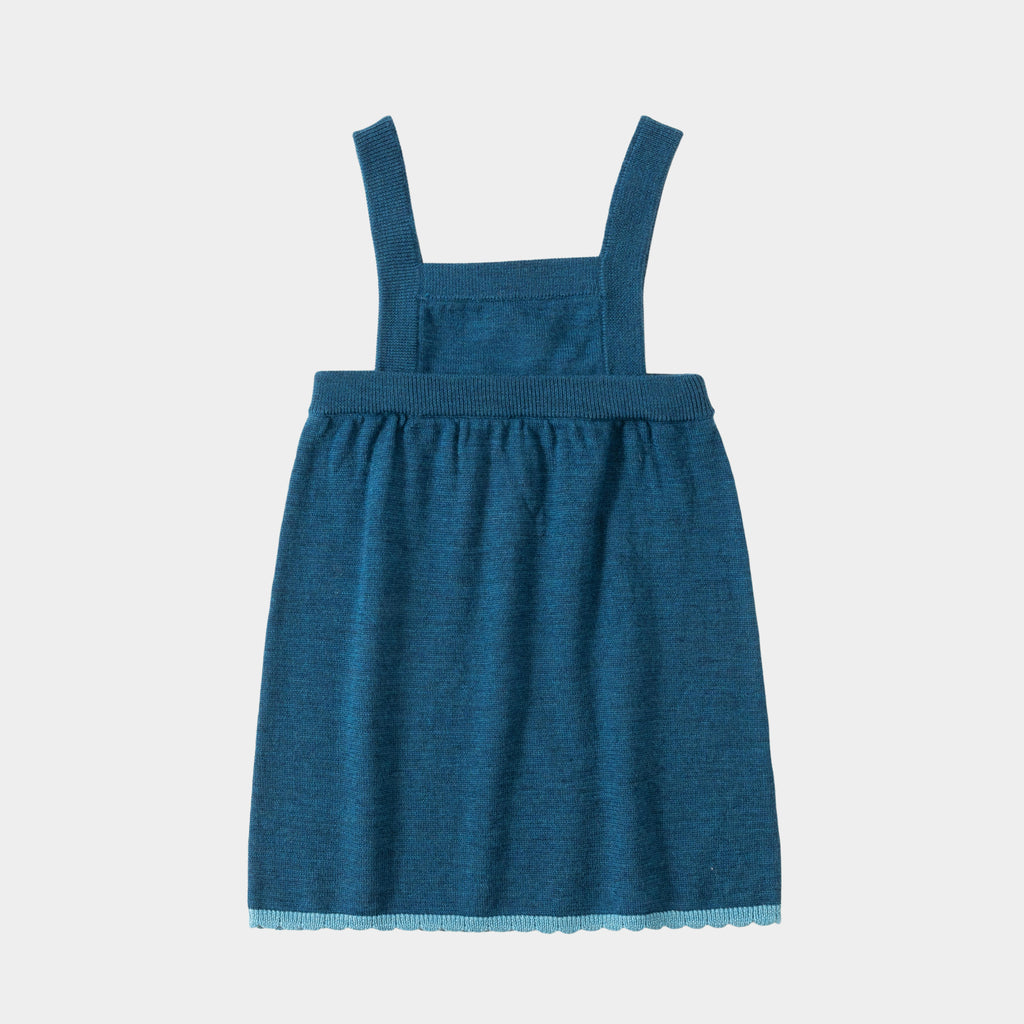 Petal Pinafore Denim