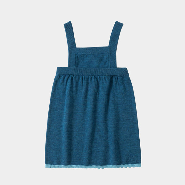 Petal Pinafore Denim