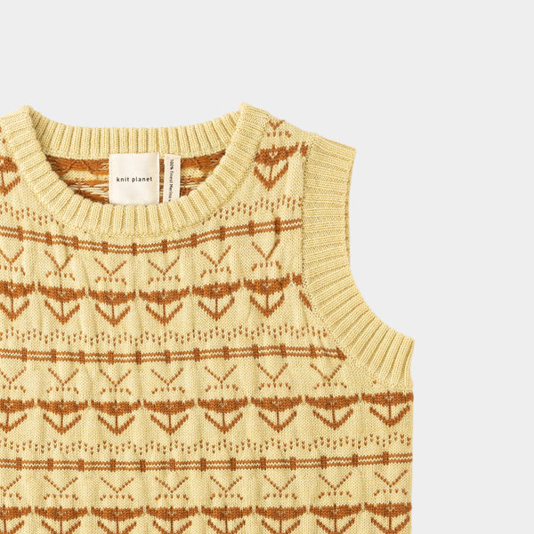 Meadow Vest Custard