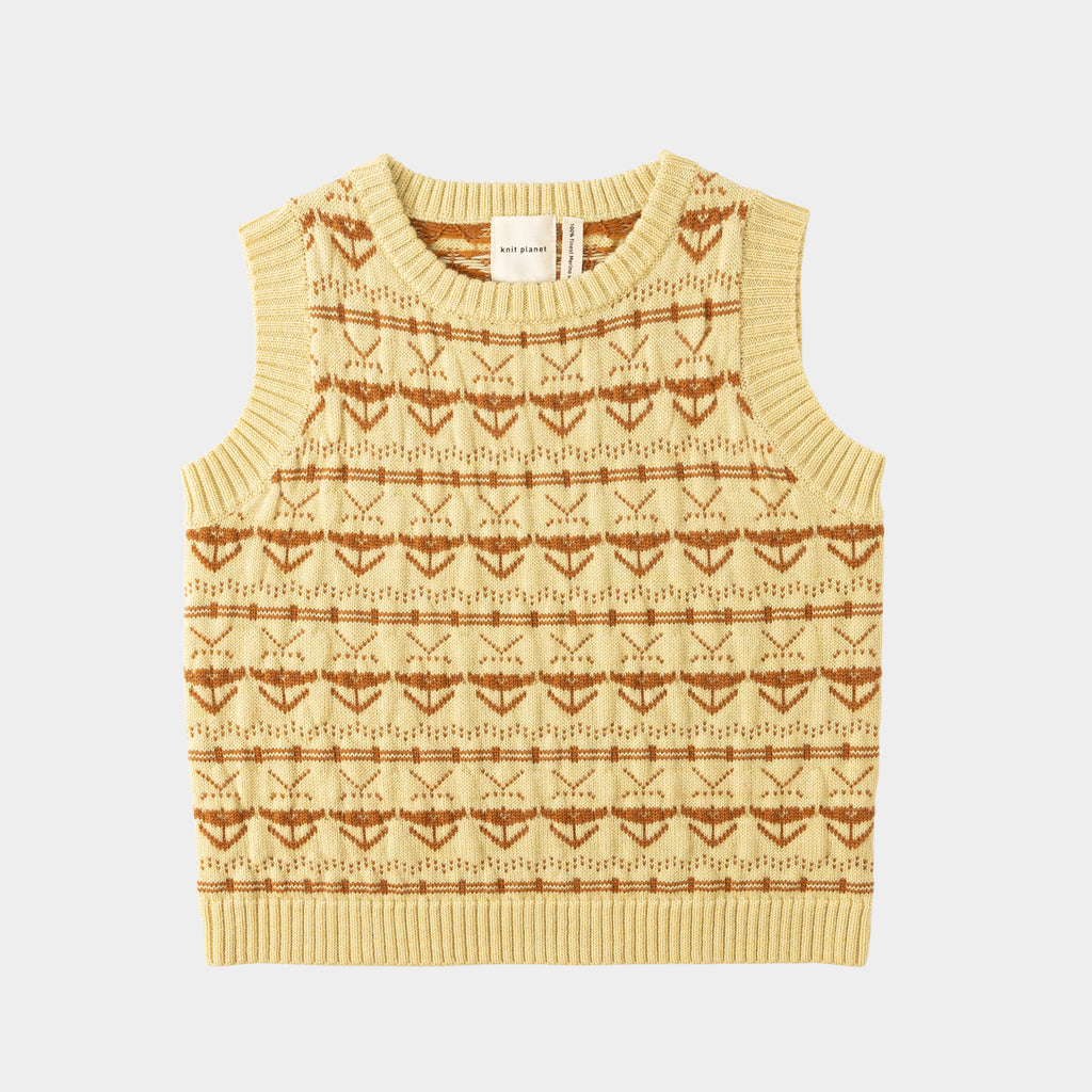 Meadow Vest Custard