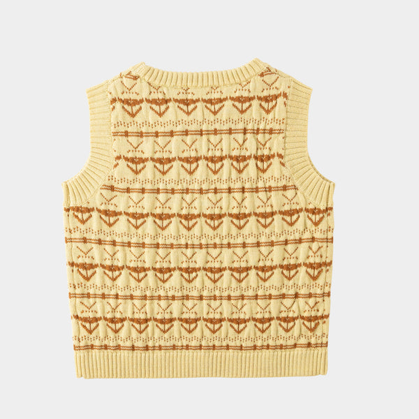Meadow Vest Custard