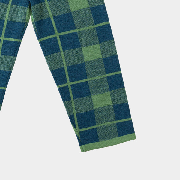 Tartan Trousers Green/Denim