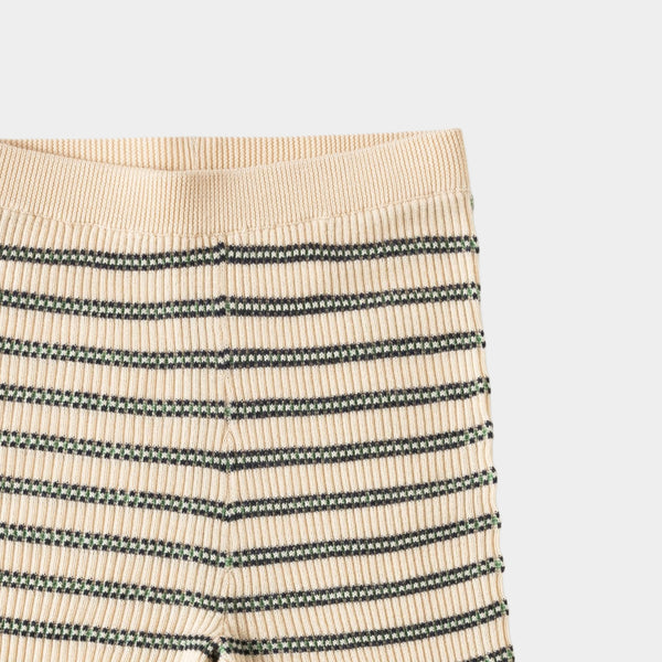 Patterned Trousers Cream