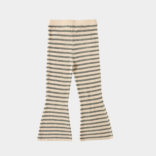 Patterned Trousers Cream