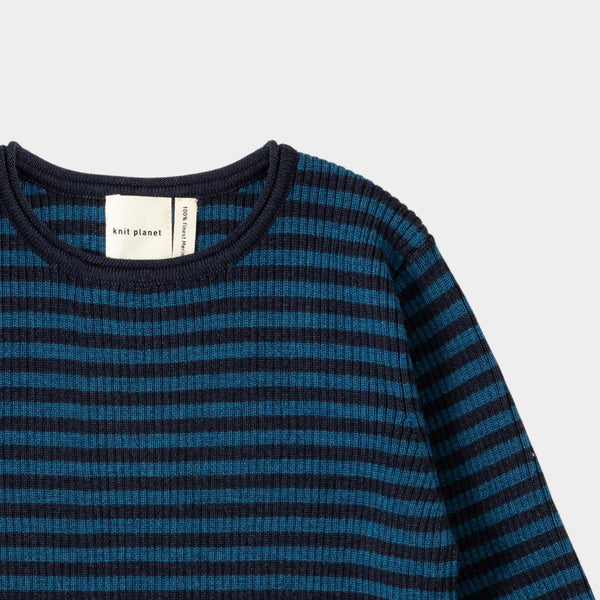Classic Pullover Navy/Denim