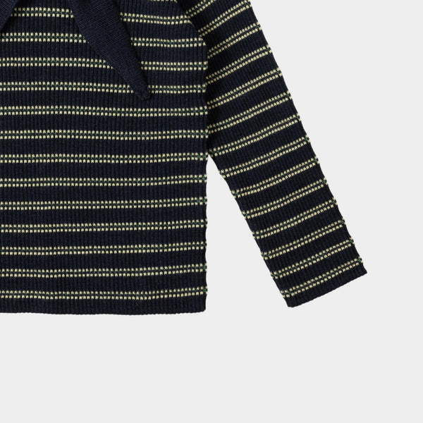 Collar Blouse Navy