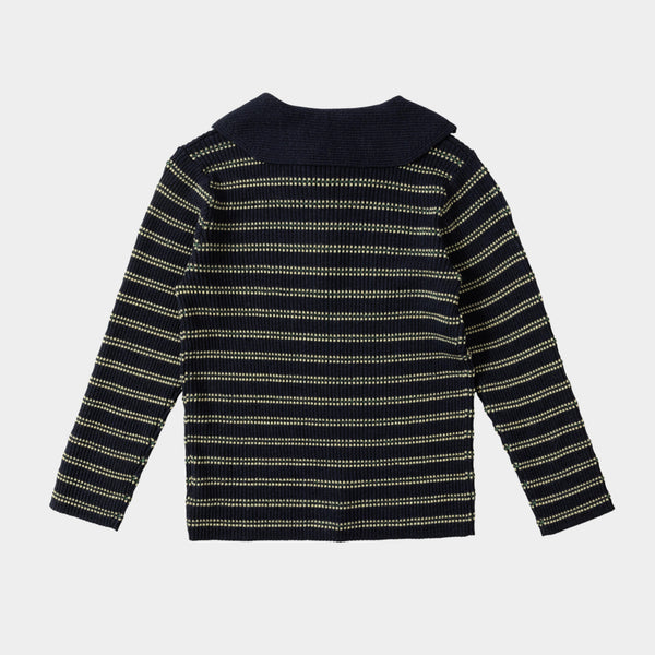 Collar Blouse Navy