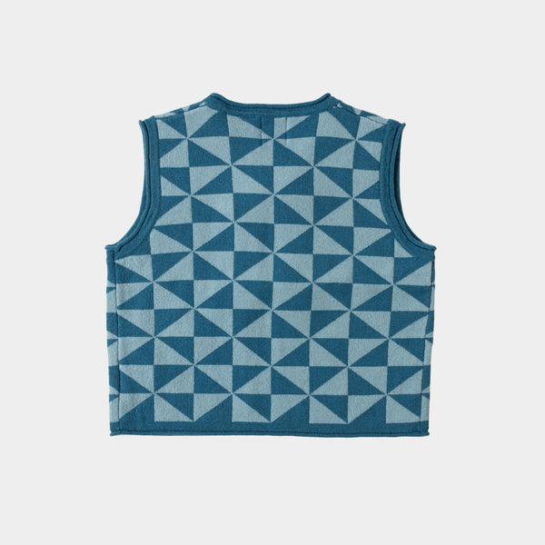 Pinwheel Vest Denim