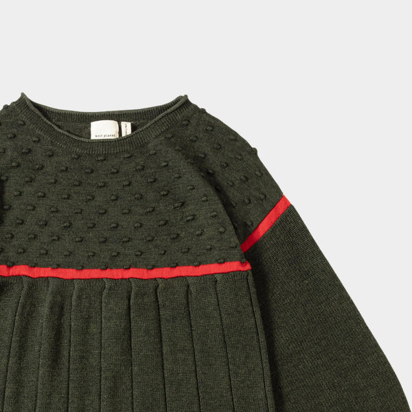 Textured Dress Forest