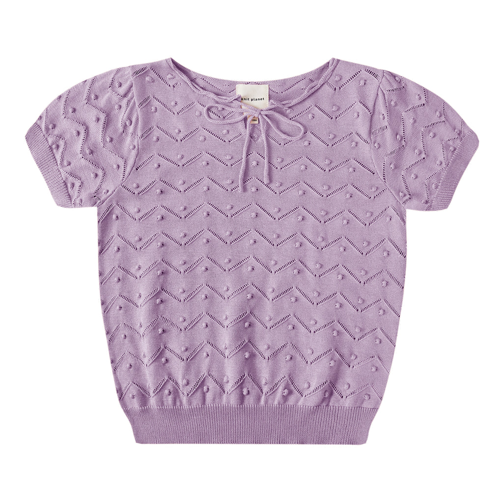 Seed Knit Purple