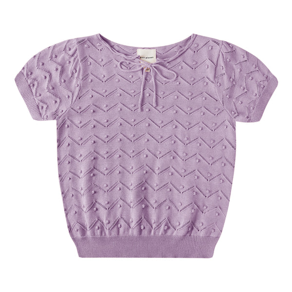 Seed Knit Purple