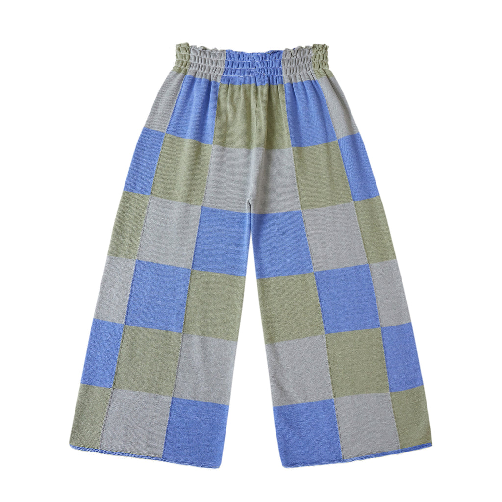 Patchwork Trousers Cornflower