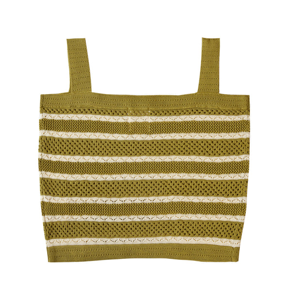 Textured Camisole Olive