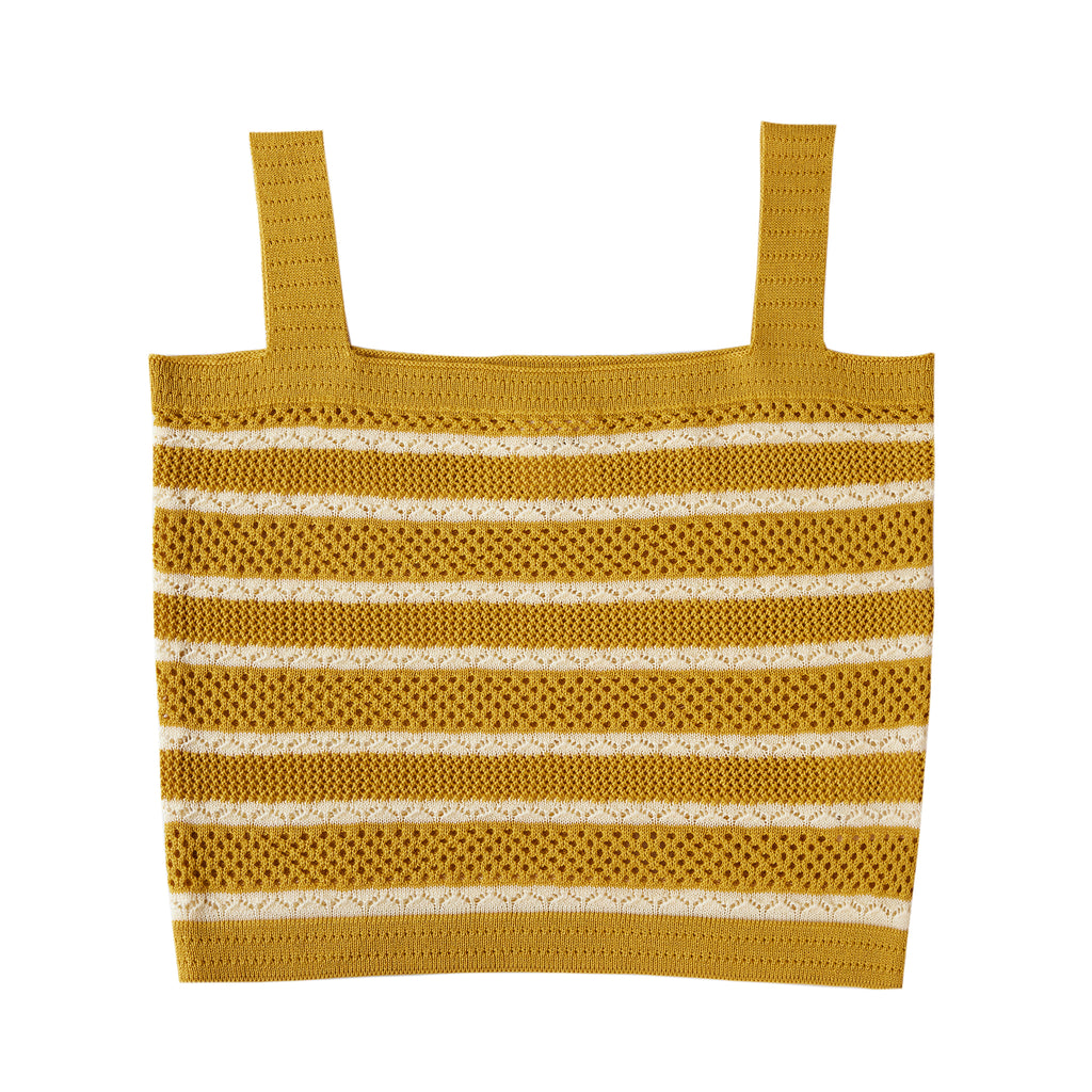Textured Camisole Mustard