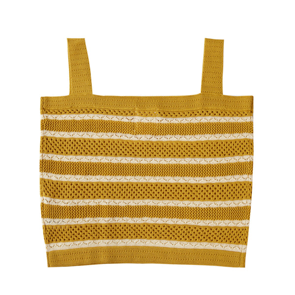 Textured Camisole Mustard