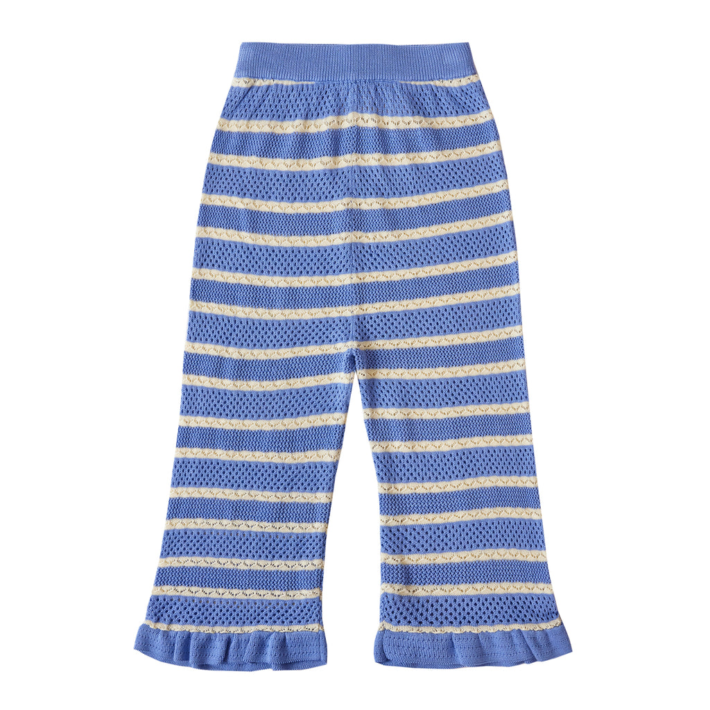 Textured Trousers Cornflower