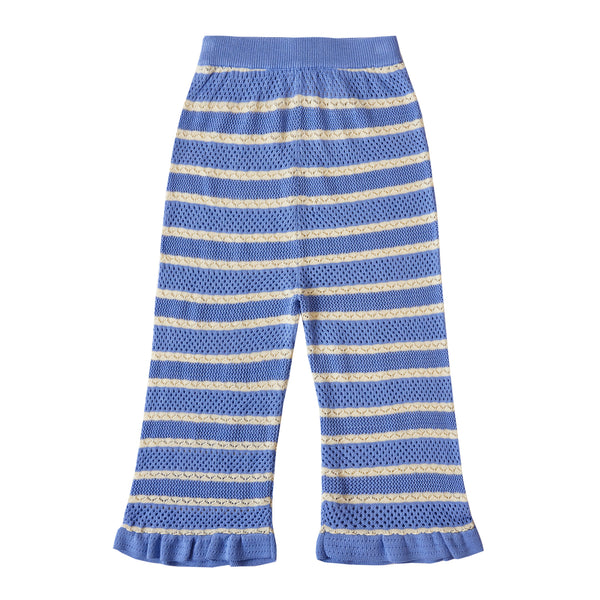 Textured Trousers Cornflower