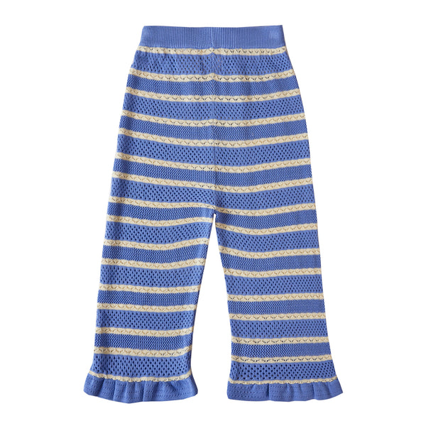 Textured Trousers Cornflower