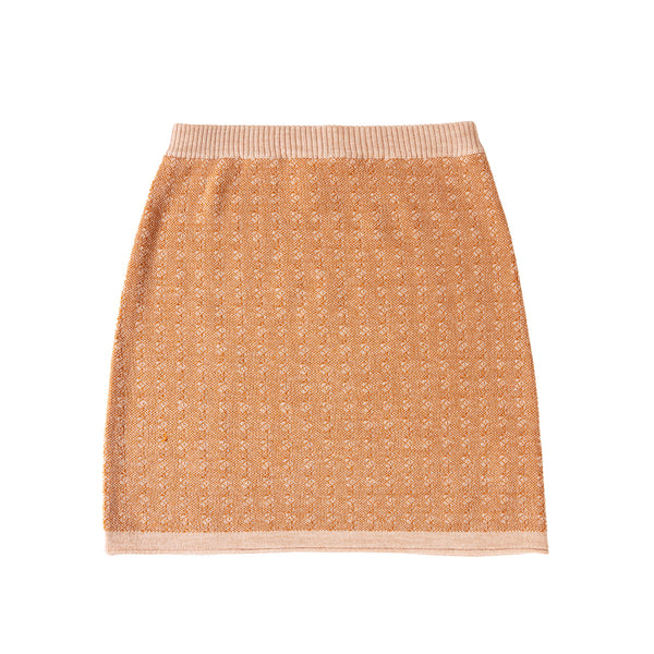 Fluffy Skirt Pastel Orange