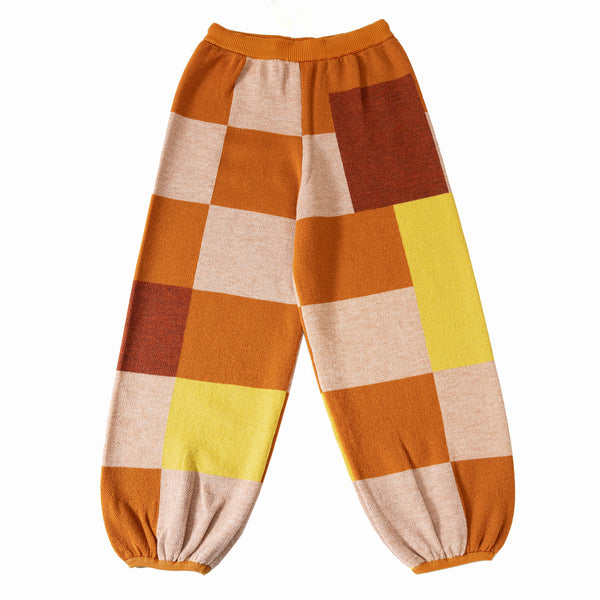Colourful Trousers Caramel Multi